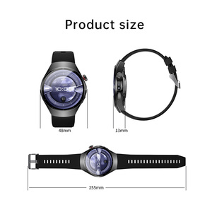 Montre connectée EDS SK45Pro, bracelet en acier noir, écran couleur HD 1,53 pouces, lampe torche puissante, suivi de la santé, appels Bluetooth - Product Image 6