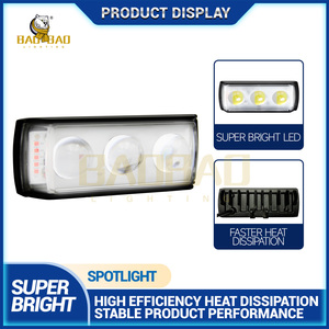 <span class=keywords><strong>BAOBAO</strong></span> BB1813 Luz LED para Motocicleta, Faro Delantero con 1 2 3 4 5 6 Lentes, Flash Blanco, Amarillo, Niebla, Mini Luz para Moto - Product Image 4