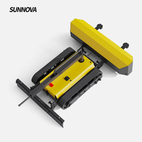 SUNNOVA L3 Petit robot nettoyeur solaire pour toitures difficiles d'accès, portable, utilisation simple, une personne