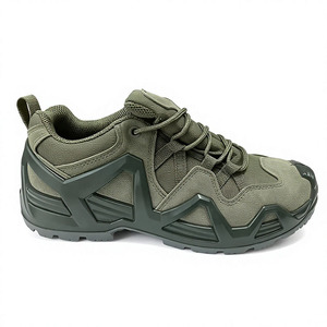 Bottes de randonnée tactiques imperméables en daim mi-hautes, série 26, durables pour l'extérieur - Product Image 4