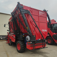 Moissonneuse-batteuse à disques autopropulsée pour maïs ensilage, moissonneuse-batteuse à fourrage pour maïs