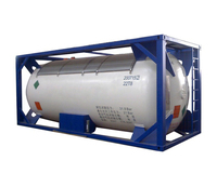 Usine chinoise à vendre T50 GPL Propane Réfrigérant Stockage 20 pieds 40 pieds ISO Réservoir Conteneur Conteneur à gaz à vendre