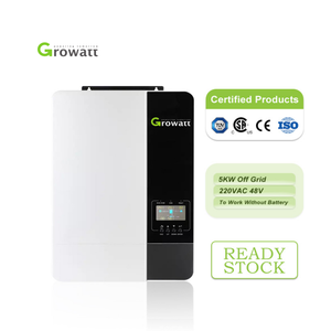 <span class=keywords><strong>GROWATT</strong></span> En stock 5KW 10KW Parallèle 6 unités <span class=keywords><strong>48V</strong></span> DC <span class=keywords><strong>SPF</strong></span> <span class=keywords><strong>5000</strong></span> <span class=keywords><strong>ES</strong></span> Onduleur solaire hors réseau avec WIFI 20KW - Product Image 1