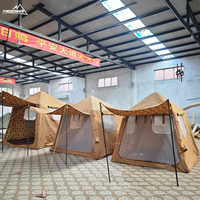Tente gonflable de type droit à armature droite, 5 m², style désert arabe, en Oxford, une chambre, tente gonflable 600D, tente pop-up gonflable, vente chaude en France