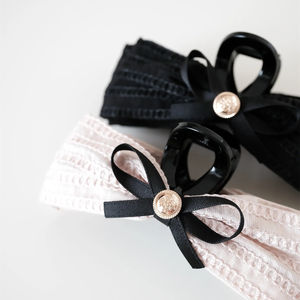 La Clip per capelli con fiocco a doppia faccia principessa fuggitiva è un tagliacapelli squisito e di fascia alta - Product Image 4