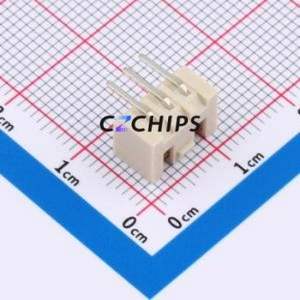 BX-HA2.54-3PWZ-GW Wire-to-Board Pin Header Bent Lead Through Hole,P=2.5mm Connector 1x3P 2.5mm Right Angle Insert 3P - Product Image 2