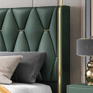 Letto matrimoniale Murphy moderno di lusso, rotondo, imbottito, bianco, con massaggio termico <span class=keywords><strong>Ceragem</strong></span> Korea, pieghevole, portatile, elettrico, tipo Thai. - Product Image 4