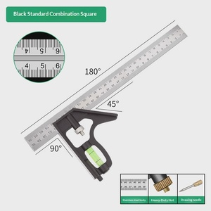 Règle de mesure et de positionnement pliable multi-angle en aluminium FSBOLING, outil de perforation pour planchers en bois, outils de machine, bricolage, OEM, ODM, personnalisé - Product Image 2