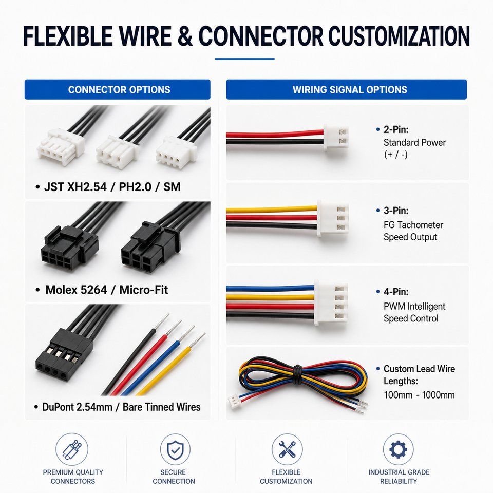 Factory Direct Supply LED Car Light Inverter Cooling DC Fan Game ...
