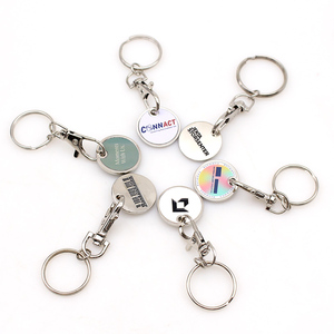 Porte-clés de jeton de chariot de logo 3D personnalisé du fabricant chinois Porte-monnaie imprimé UV pour le shopping - Product Image 5