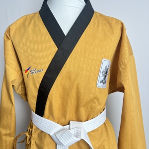 Pantaloni Dobok da <span class=keywords><strong>Taekwondo</strong></span> Neri di Alta Qualità Approvati WT per <span class=keywords><strong>Adulti</strong></span> e Uomini, per Allenamento e Competizione - Product Image 2
