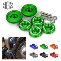 Vis de carénage en aluminium CNC pour moto, couvre-trou de cadre décoratif pour accessoires Kawasaki Z900