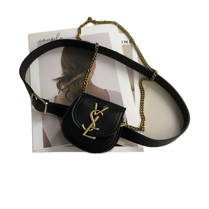 Logo Wholesale designer luxury brand chain belt bag women's fashion