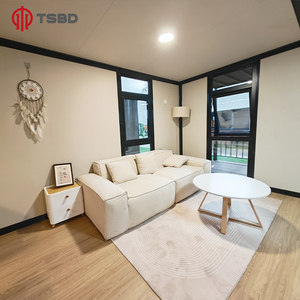 Voll möblierte 20ft 30ft 40ft Fertighäuser Polen 2-stöckiges Container haus Irland 3 Schlafzimmer mit Küche und Wohnen - Product Image 3