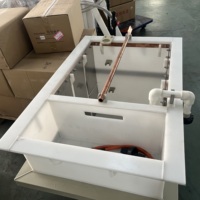Réservoir de galvanoplastie d'usine chinoise, équipement complet de galvanoplastie avec redresseur de galvanoplastie