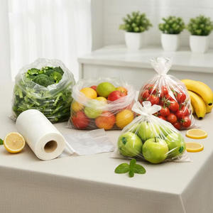 Clear Plastic Produce Roll <b>Bags</b> Custom Food Packaging Film for Fresh Fruit Vegetable <b>Packing</b> - Product Image 5