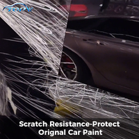 Film de protection de peinture automobile en vinyle auto-cicatrisant mat TPH 7,5 mil