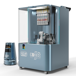 Commercial Robotic Arms Coffee Kiosk Machine with 6 Axis Collaborative Robot for Auto Coffee Making - Product Image 6