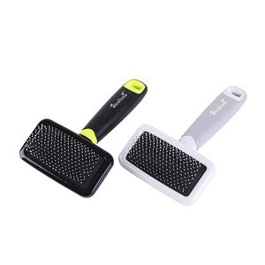 脱皮ツールブラシ簡単脱毛猫と犬の掃除グルーミングコームスリッカーペットペット製品 - Product Image 6