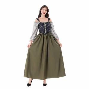 Vestido Medieval de Halloween, Estilo Renacentista Bávaro, Disfraz para Mujer, Oktoberfest, Venta Caliente, Envío Internacional - Product Image 2