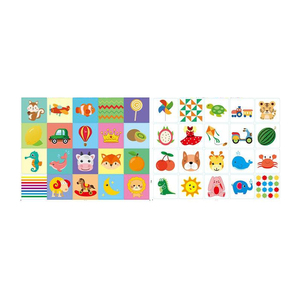 Baby Vision Stimulus CardsNew Style Niños Aprendizaje <span class=keywords><strong>Vocabulario</strong></span> educativo Palabras Tarjetas flash Estudio en inglés Tarjetas cognitivas 2 + - Product Image 4