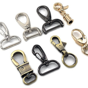 Có Thể Điều Chỉnh Vàng Sắt Chuỗi Carabiner Con Chó Móc Mạnh Mẽ Không Thấm Nước Kẽm Hợp Kim Hình Chữ Nhật Tôm Hùm Clasp Túi Phụ Kiện - Product Image 1