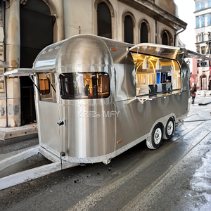 Carritos de Comida Móviles Más Vendidos: Remolques Cuadrados para Shawarma, Pizza, Tacos y Helados - Product Image 3