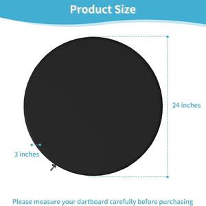 Funda Protectora para Tablero de Dardos OEM, para Interiores y Exteriores, Impermeable, Resistente al Polvo y a los Rayos UV, con Dobladillo Elástico - Product Image 3
