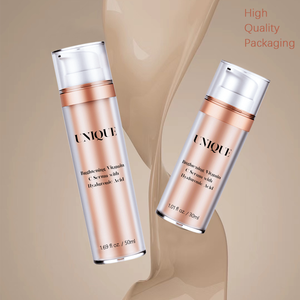 Eco Friendly 15 30 50 мл ПЭТ пластиковая многоразовая косметическая упаковка матовая безвоздушная круглая бутылка для лосьона - Product Image 3