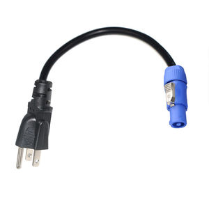 سلك تمديد SJT من SJT m Ac Power Usa الأمريكية شمعة قفل NAC3FCA - Product Image 1