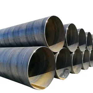 API SPEC 5L ASTMA252 EN10217 Spiral welded steel pipe for gas/oil/Hydraulic/ heating/drainage/ piling