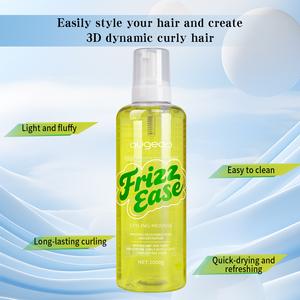 Mousse coiffante Augeas Frizz Ease 200g, tenue longue durée 24h, anti-frisottis, mousse pour définir les boucles - Product Image 6