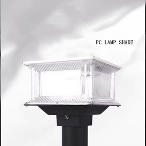 IP65 Waterproof <b>Solar</b> LED Landscape <b>Lights</b> Square LED Acrylic Body for Park Villa Residential Courtyard Hall Lawn Fence - Product Image 3