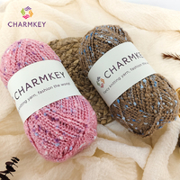 Fancy Spay Dyed Summer Style Acrylic Blended Strong Spun Yarn for Hand Knitting & Crocheting
