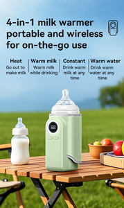 <span class=keywords><strong>Chauffe</strong></span>-lait manuel en plastique pour camping, fonctions de préparation à chaud/froid, recharge Type-C, extraction haute pression 20 bars, pour voiture - Product Image 6