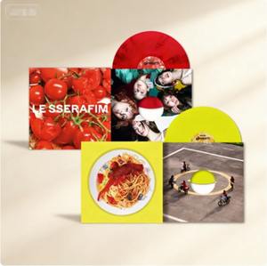 LE SSERAFIM - Primer álbum sencillo SPAGHETTI - Vinilo LP K-pop - Edición limitada - Disco Fearnot - Mercancía oficial Source Music - Product Image 4