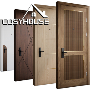 Fabricant de portes intérieures en bois massif, fournisseur de portes de chambre en bois modernes - Product Image 1