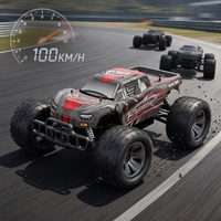 HOSHI N518 1/8ème échelle 4WD haute vitesse 100KM/h+ Monster Truck Brushless avec différentiel métallique, voitures RC tout-terrain pour cadeau d'anniversaire