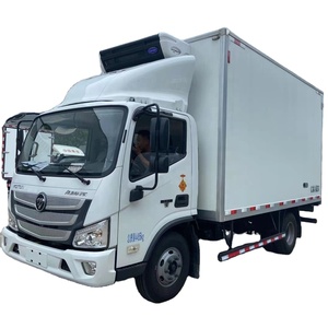 Prix bon marché FOTON 4*2 Mobile Congélateur Van Réfrigérateur Cargo Camion Crème Glacée Camion plus petit 3T-5T cold van box <span class=keywords><strong>véhicule</strong></span> à vendre - Product Image 1