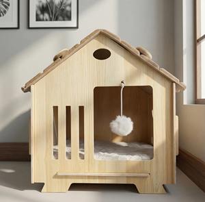 Árvore para Gatos de Alta Qualidade Luxuosa Bege Fácil de Instalar para Todas as Condições Climáticas - Product Image 6