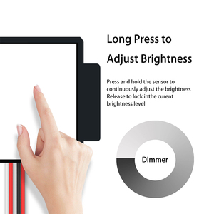 Smart Makeup <strong>Mirror</strong> with 60W Dimming Bathroom <strong>Mirror</strong> with Three-Color Defogging <strong>Touch</strong> Accessory Functions Inductive <strong>Switches</strong> - Product Image 5