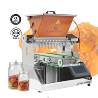 LOM Offre Spéciale table de bureau petite machine à déposer le chocolat machine à gommer déposant le chocolat