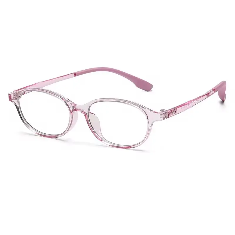Óculos para adolescentes com armação óptica pequena e elegante, óculos anti-luz azul, moda de atacado, 2024, novidade