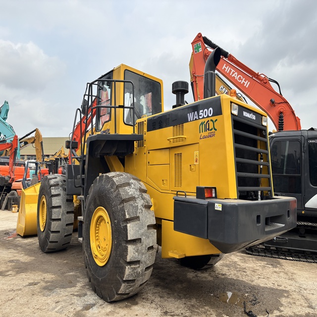 Very Cheap Price 27 Ton Used Komastu WA500 Wheel Loader Very Good Quality Secondhand Wheel Loader Komastu WA500 in Hot Sale