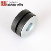 Support en caoutchouc Anti-vibration, boulon à œillets, isolé, 1 pièce