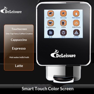 เครื่องชงกาแฟอัตโนมัติเต็มรูปแบบ Deyi Color Screen พร้อมปุ่มเดียวสำหรับทำฟองนม บดเมล็ดกาแฟสดใหม่ ความจุ 16 ถ้วย แรงดันปั๊ม 15-20 บาร์ Deyi Color - Product Image 2