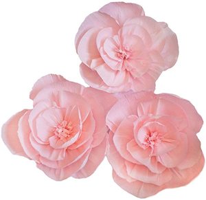 <span class=keywords><strong>Papel</strong></span> de pared gigante de 8 pulgadas, decoración de boda, flor de crepé Artificial colgante, centro de mesa, Bola de flores de ramillete PARA EL Día de San Valentín - Product Image 2