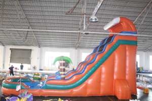 Permainan luar ruangan kualitas tinggi perosotan tiup besar untuk anak-anak perosotan air tiup raksasa untuk dewasa - Product Image 2