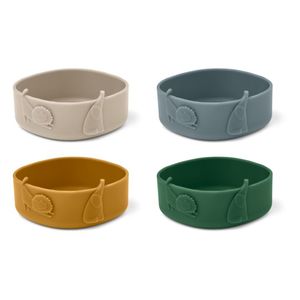 Nuevo Juego de Vajilla de Silicona Kine Personalizado, Libre de BPA, Lindo Juego de Platos, Tazas y Tazones de Silicona, 3 Piezas por Paquete - Product Image 2