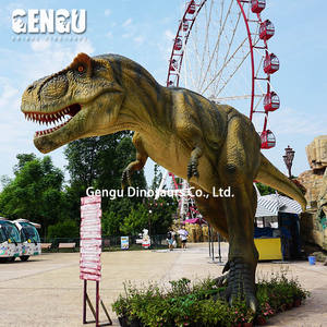 Levensechte Trex Dinosaurus Animatronic Model Indoor Realistisch Metalen Park Voor Winkelcentra Avonturenparken Luchthavens Kinderdagverblijven - Product Image 5